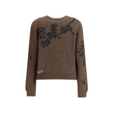 Baziszt Brown Alpaca Vicugna Pacos Cardigan